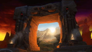 ecran d'accueil de connexion world of warcraft vanilla